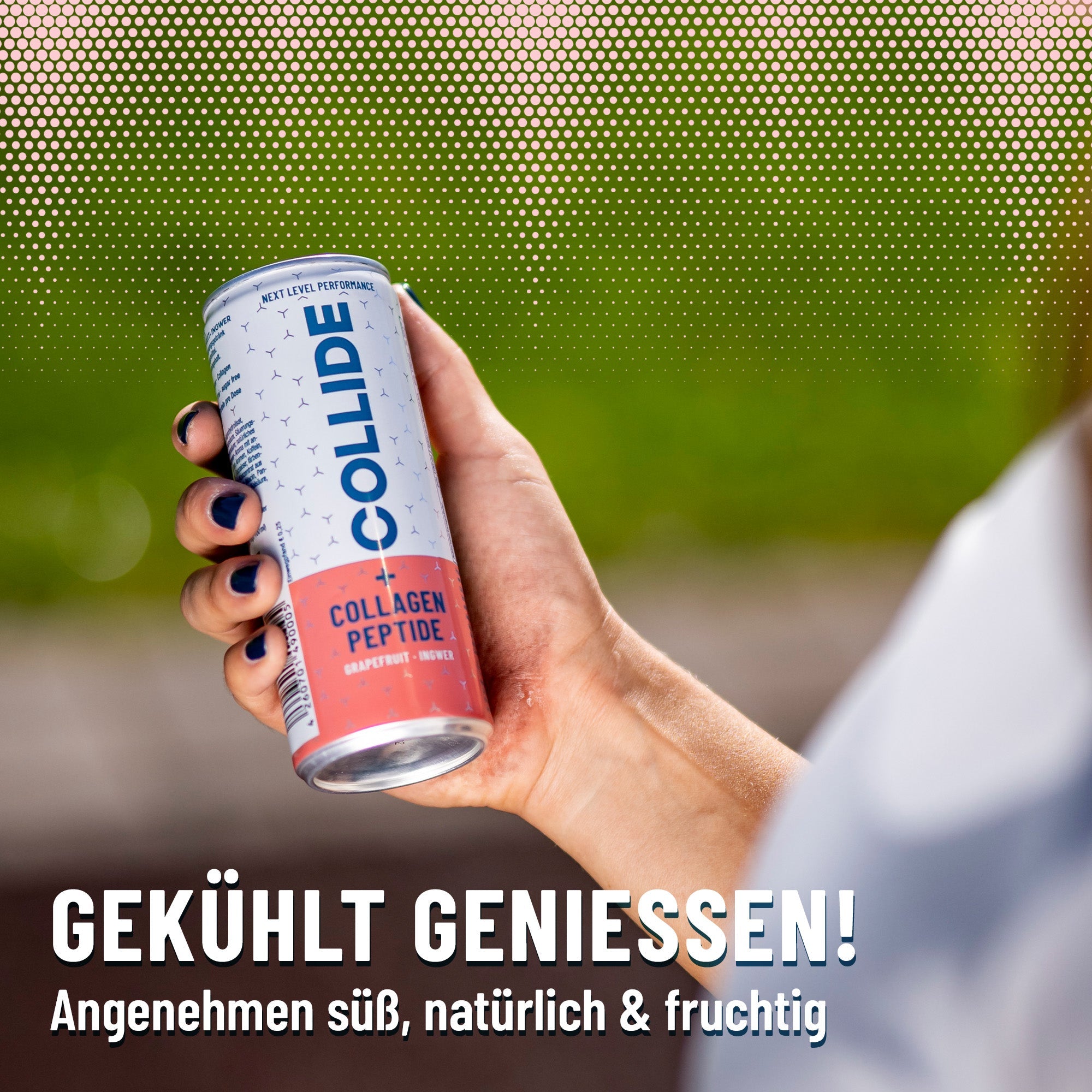 (MHD 13.05.25) - 24x Kollagen Drink: Minze-Limette 250ml