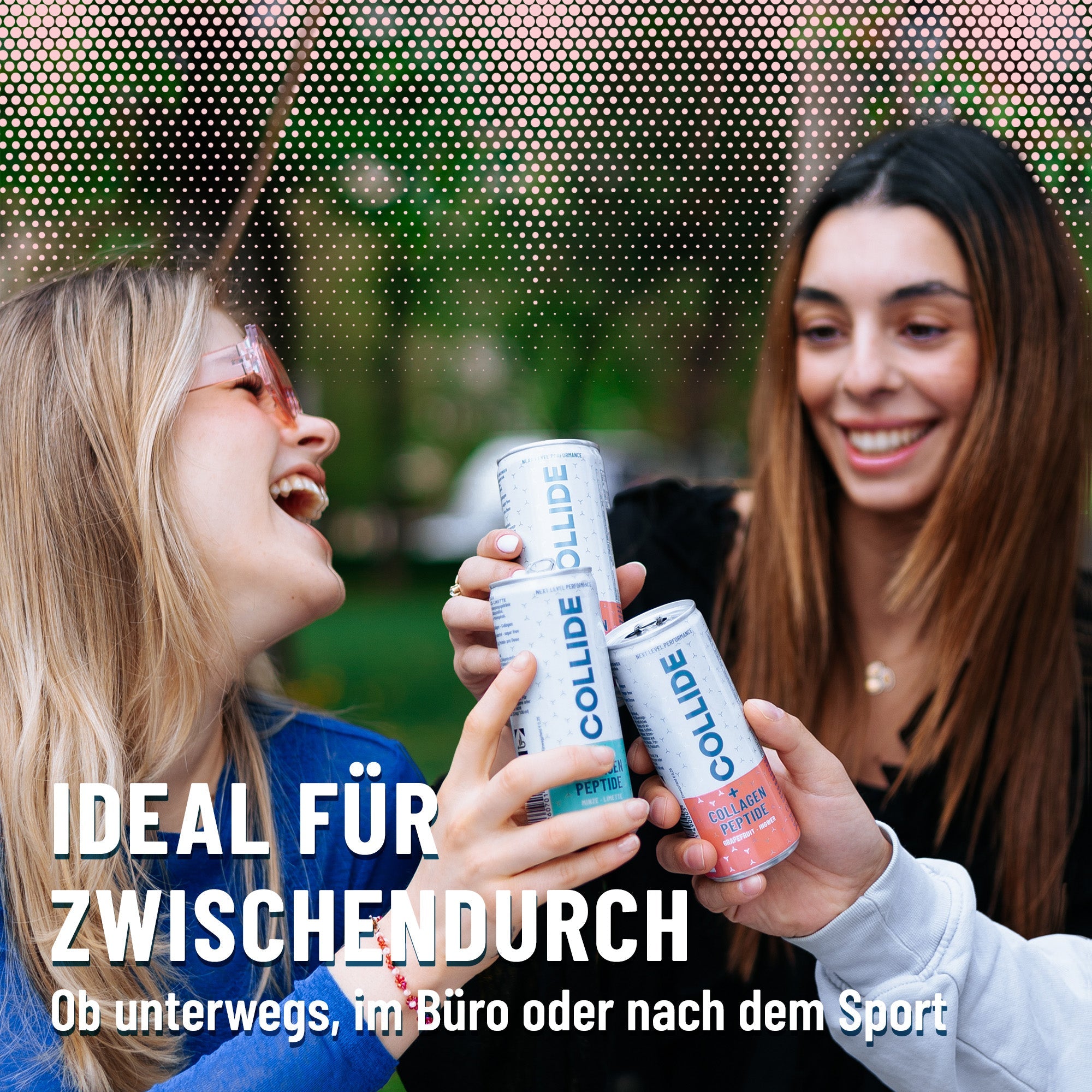 (MHD 13.05.25) - 24x Kollagen Drink: Minze-Limette 250ml