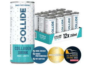 12x Collagen Drink: Minze-Limette 250ml