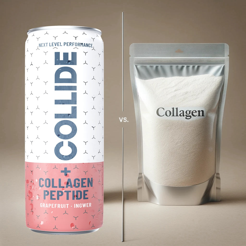 Vorteile von ready to drink Collagen im Vergleich zu Collagenpulver