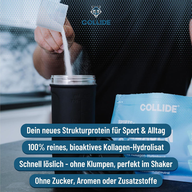 Sports+ Collagen Pulver, Geschmacksneutral