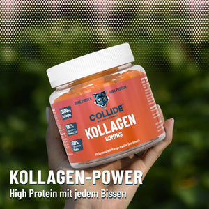 COLLIDE Collagen Gummies: Mango-Vanille, 360g