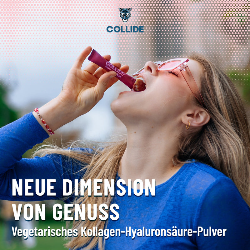 Collagen-Hyaluronsäure Pulver: Kirsche, 14 St.