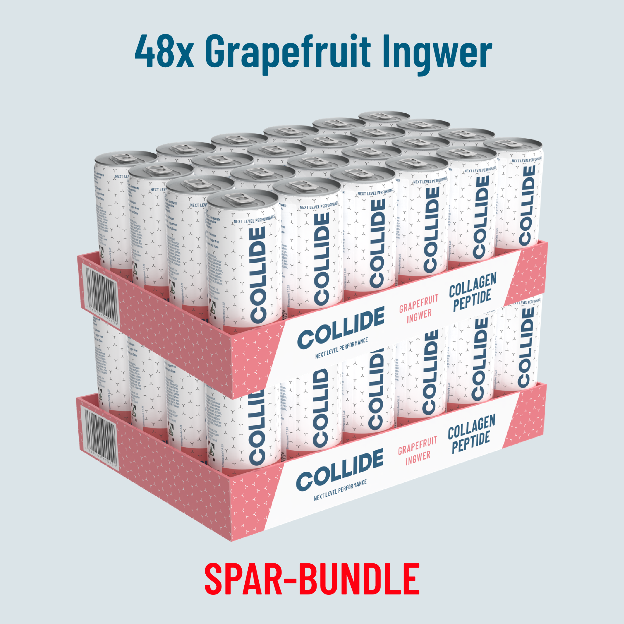 SPAR-Bundle: 48x COLLIDE Grapefruit-Ingwer