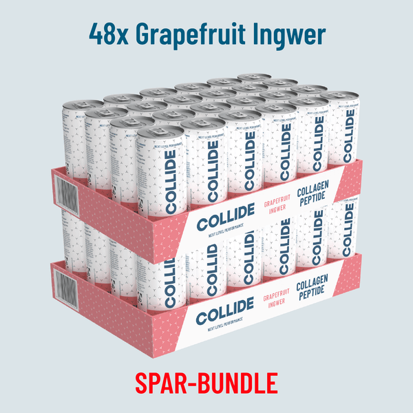 SPAR-Bundle: (MHD 13.05.25) 48x COLLIDE Grapefruit-Ingwer