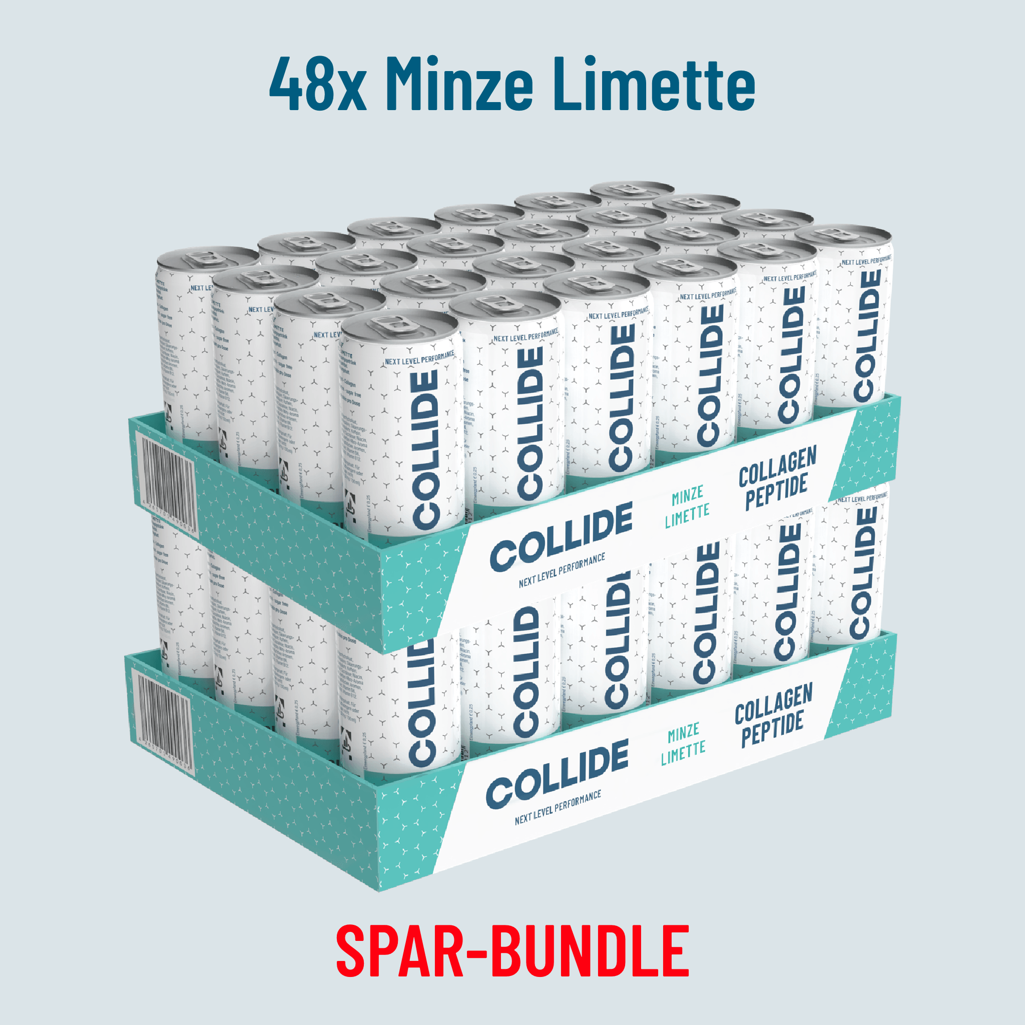 SPAR-Bundle: (MHD 13.05.25) 48x COLLIDE Bundle Minze-Limette