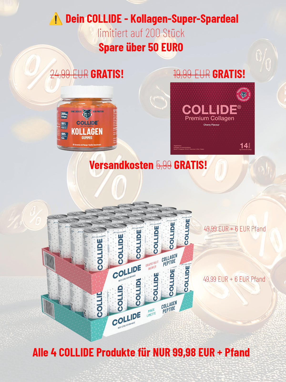 COLLIDE alle 4 Produkte Bundle