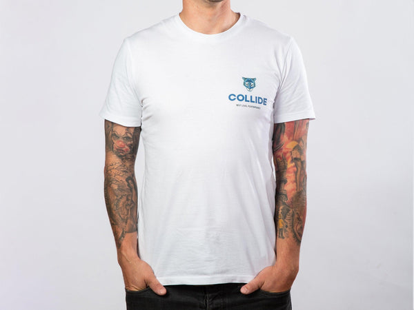 T-Shirt COLLIDE weiß