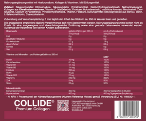 Vegetarisches Collagen Pulver mit Kirschgeschmack (14 Sticks)