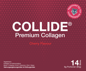 Vegetarisches Collagen Pulver mit Kirschgeschmack (14 Sticks)