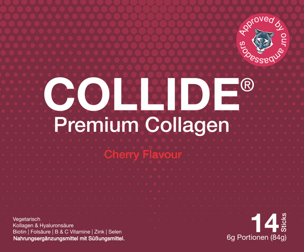 Vegetarisches Collagen Pulver mit Kirschgeschmack (14 Sticks)