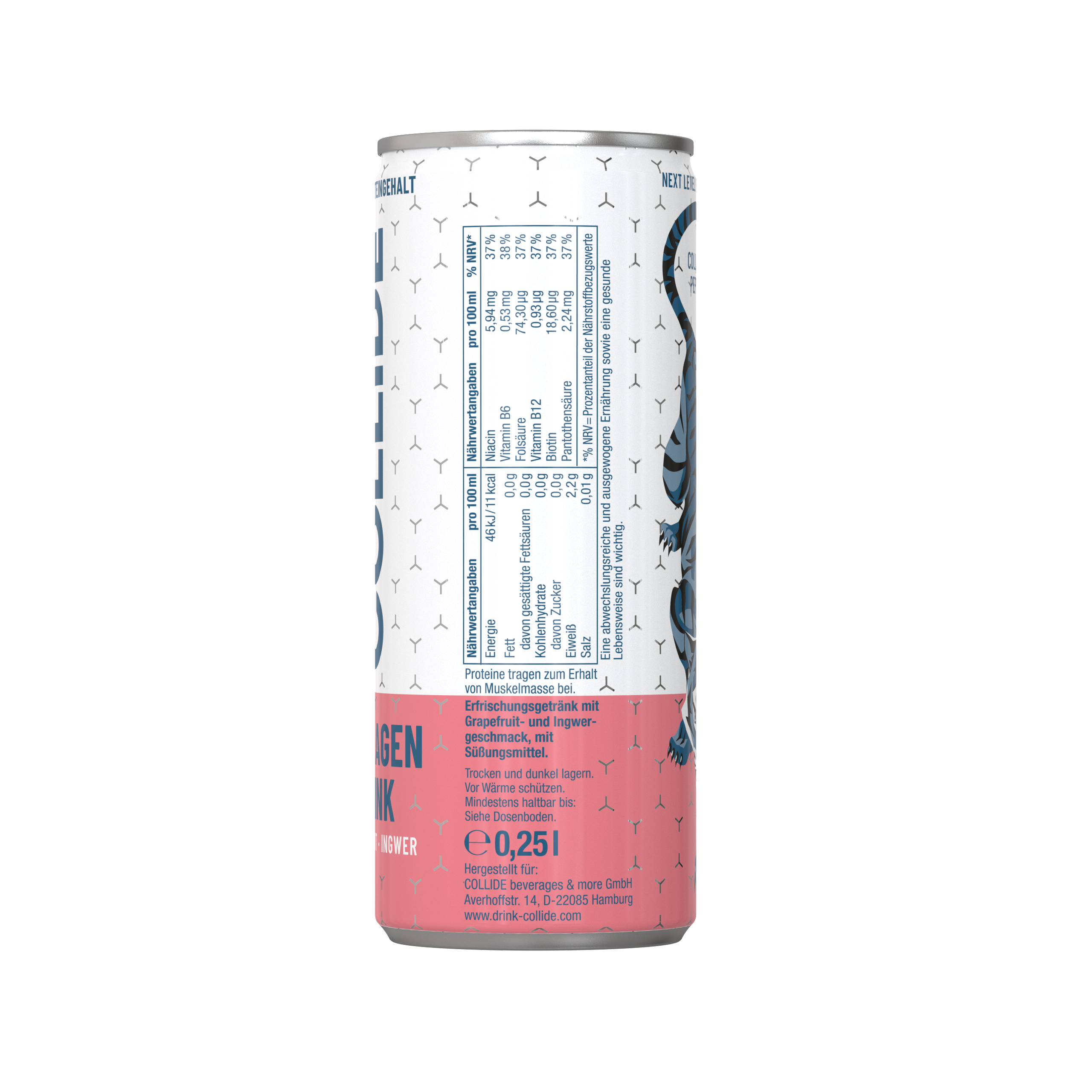 12x Collagen Drink: Grapefruit-Ingwer 250ml