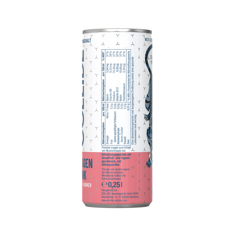 12x Collagen Drink: Grapefruit-Ingwer 250ml