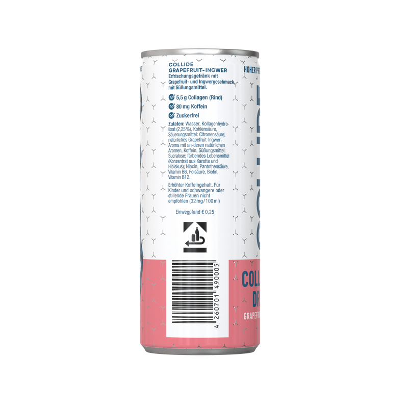 12x Collagen Drink: Grapefruit-Ingwer 250ml