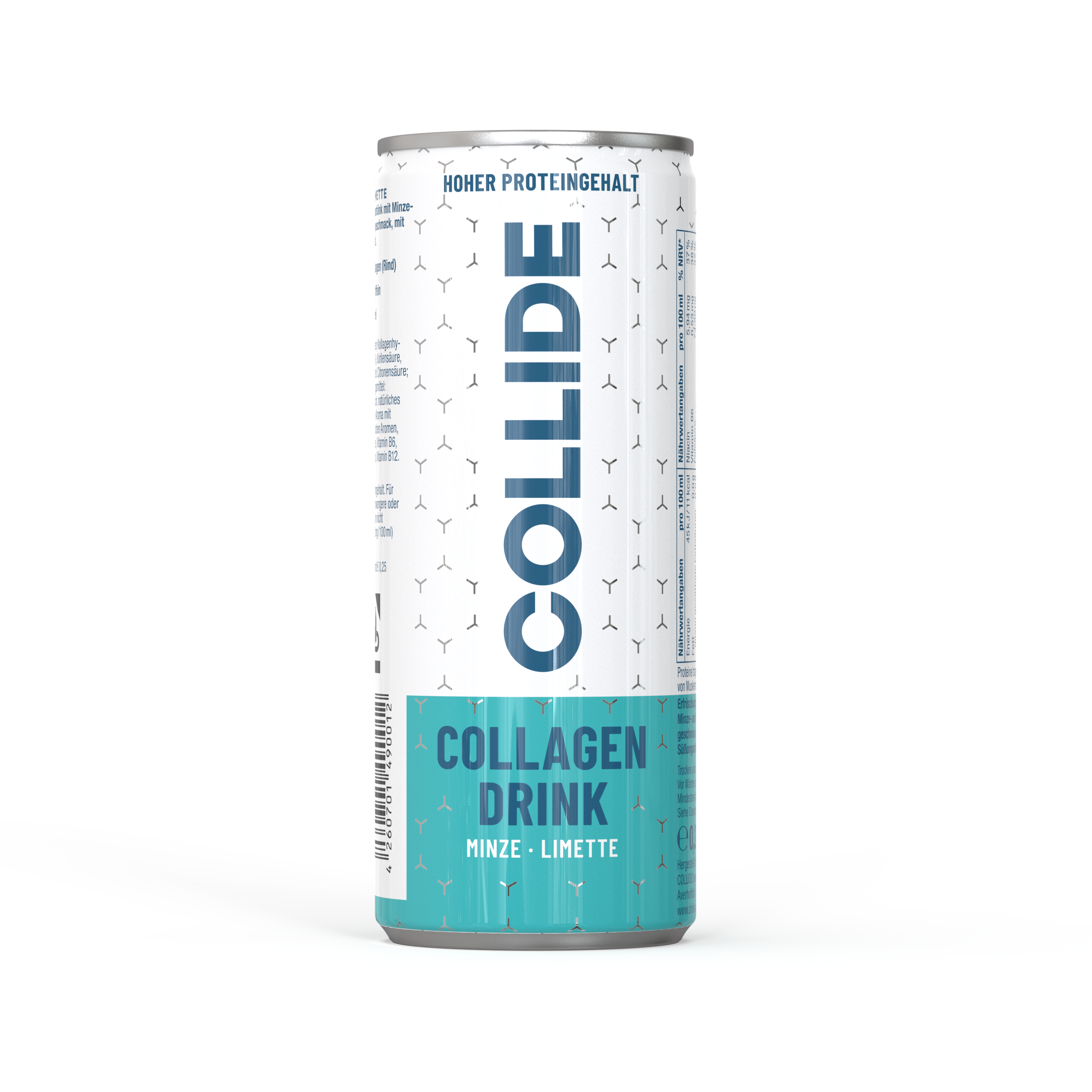 12x Collagen Drink: Minze-Limette 250ml