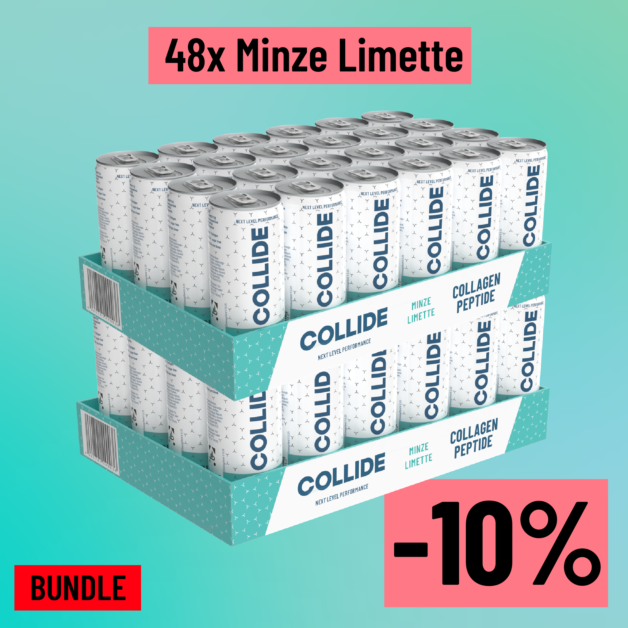SPAR-Bundle 48x COLLIDE Bundle Minze-Limette