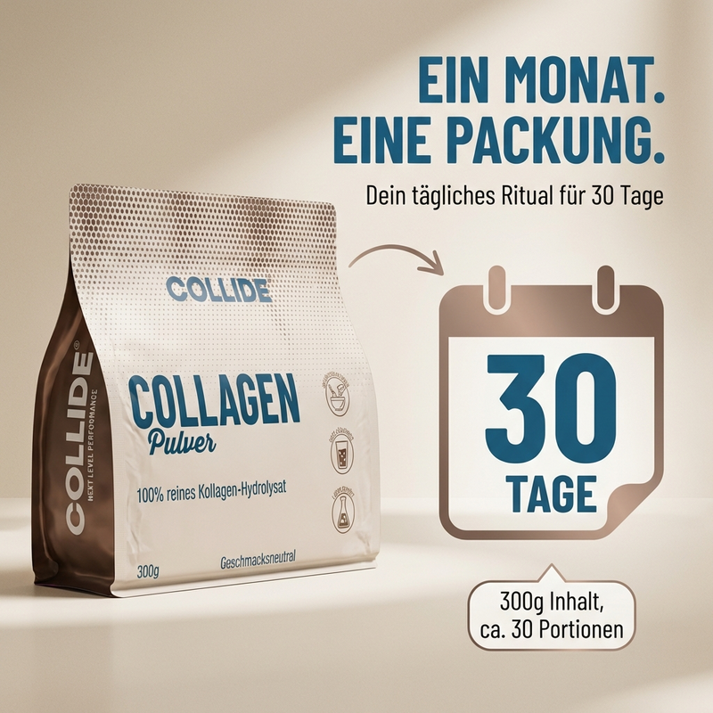 Reines Kollagen Pulver – Geschmacksneutral (100 % Rind)