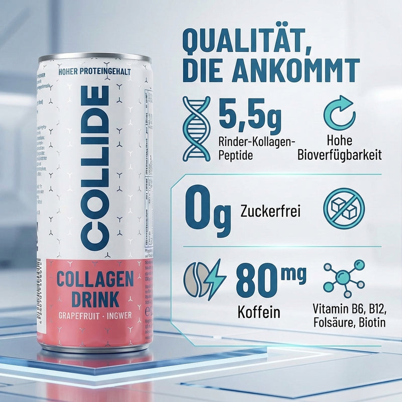 Kollagen Drink: Grapefruit-Ingwer 12x250ml