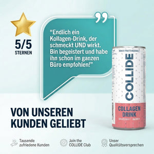 Kollagen Drink: Grapefruit-Ingwer 12x250ml