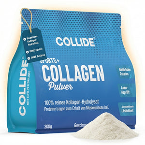 SPORTS+ Collagen Pulver – 100 % reines Kollagen-Hydrolysat (Rind)